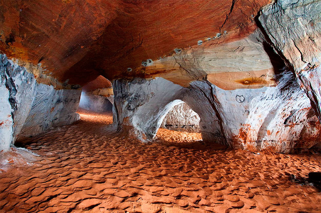 Оредежские пещеры, они же пещеры возле Борщево в Ленинградской области