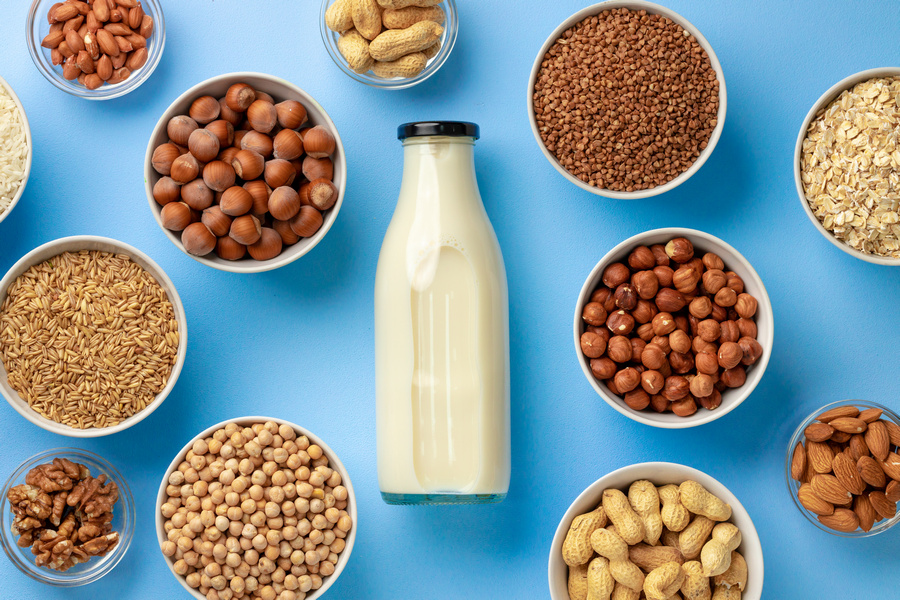 Что выбрать: молоко или не молоко? Польза и вред животного и растительного молока